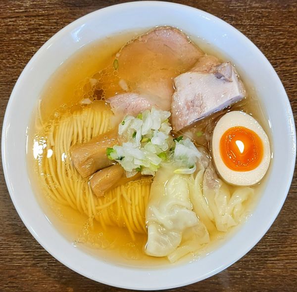 「特製塩そば 1050円」@中華そばイデタの写真