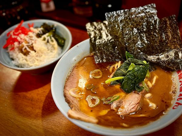 「豚骨天国 800円」@豚骨らーめん れんの写真