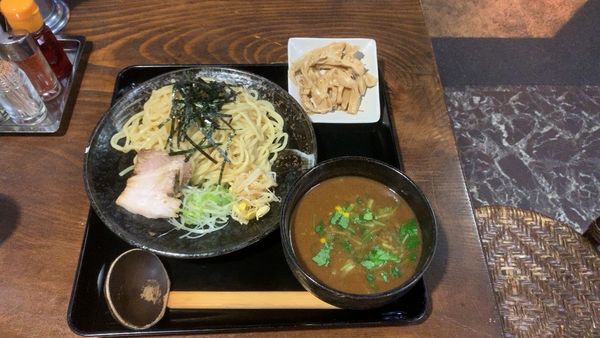 「つけ麺小810＋穂先メンマ240」@もちもちの木 川越店の写真