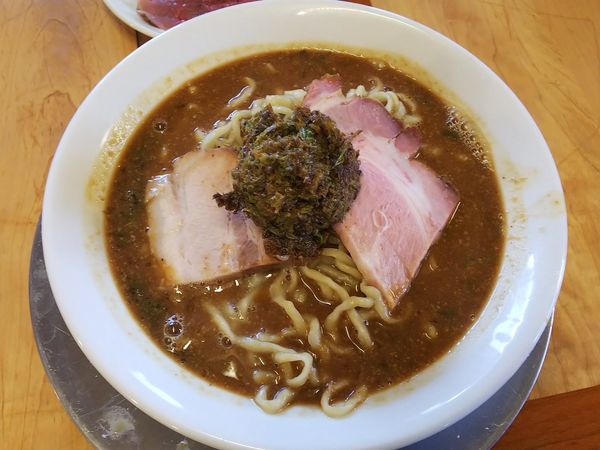 「【限定】ばっけ味噌中華 900円」@湯の台食堂の写真