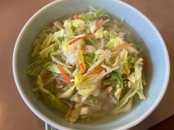 「野菜タンメン¥910+大盛¥100」@中華料理 ぼん天 瑞穂店の写真