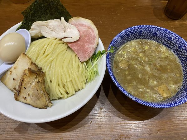 「特製煮干つけ麺 1250」@麺や百日紅の写真