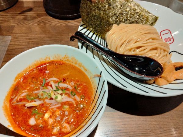 「辛いジャンつけ麺」@麺屋 一路の写真