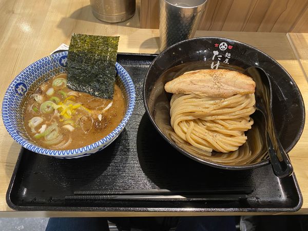 「つけ麺（小）…1010円」@麺屋 たけ井 阪急梅田店の写真