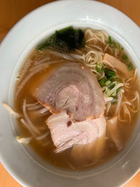 「中華そば大　450円」@宝来軒の写真