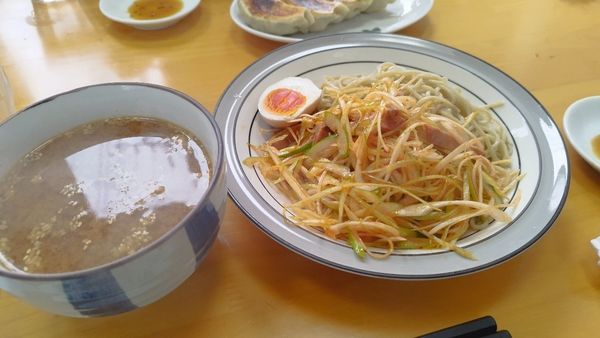 「ネギ味噌つけ麺（760円）」@てんだんの写真