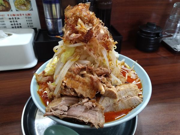 「ガッツ旨辛醤油」@麺屋 彬の写真