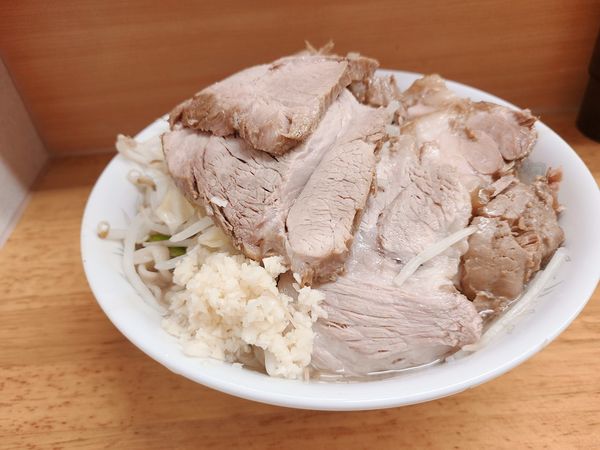 「小 豚ダブル」@ラーメン二郎 立川店の写真