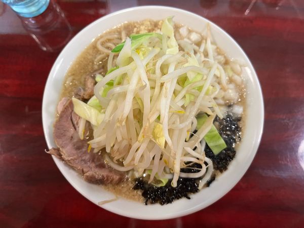 「燕二郎 麺200g 中盛」@ラーメン 大高山の写真