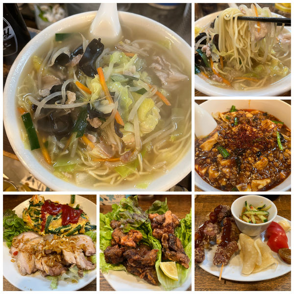 「賄いタンメン+他いろいろ(貸切コース内)」@レバニラ定食 kei楽の写真