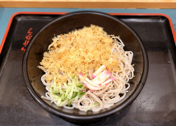 「冷したぬき(410円)」@小諸そば 三越前店の写真