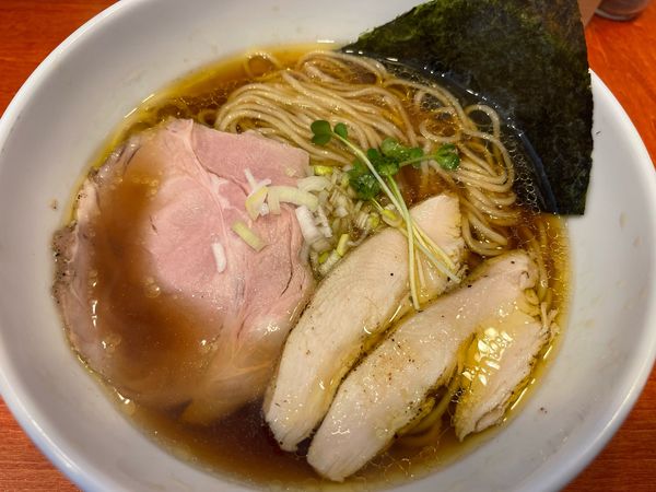 「播州鶏醤油」@宝麺 えびす丸の写真