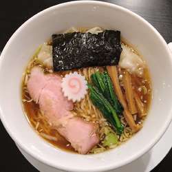 真・中華そば+ワンタン