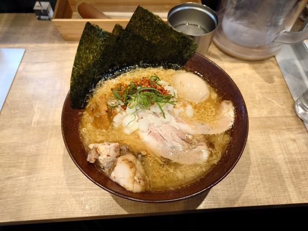 「特製背脂生姜ラーメン」@九段下 中路の写真