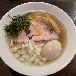 煮干し中華そば＋味玉