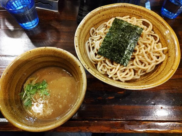 「ベジポタつけ麺・極太胚芽麺」@つけ麺 えん寺 吉祥寺総本店の写真