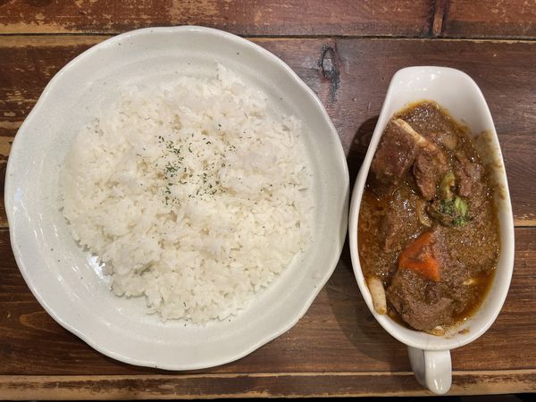 「野菜ラムカリー」@raffles curryの写真