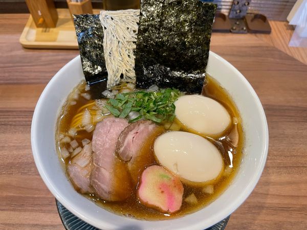 「特製煮干しソバ」@中華ソバ 篤々 TOKU-TOKUの写真