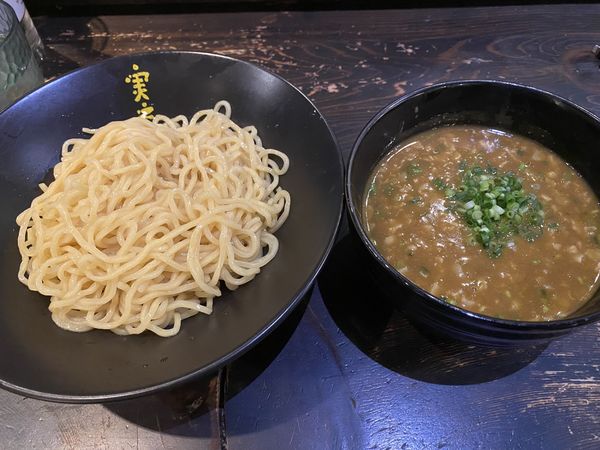 「カレーつけ麺並盛 1030」@かれー麺 実之和 六本木店の写真