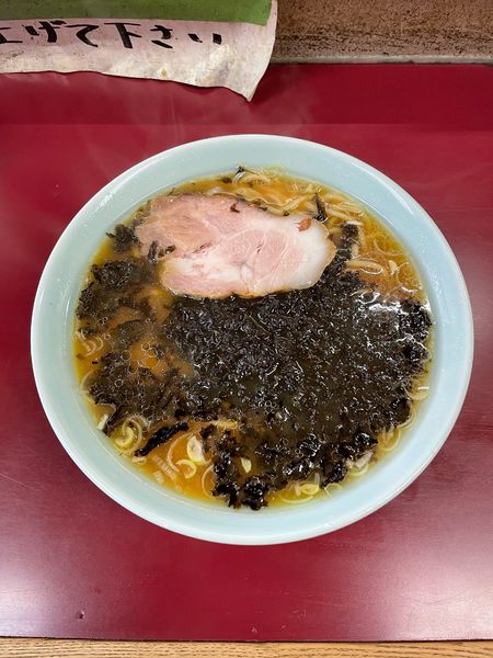 「岩のりラーメン(850円)」@ラーメンショップの写真