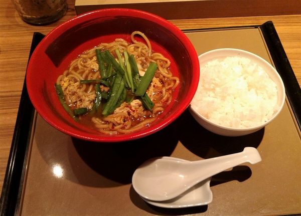 「辛うま麺1辛(ごはん付)790円」@やよい軒 亀有店の写真