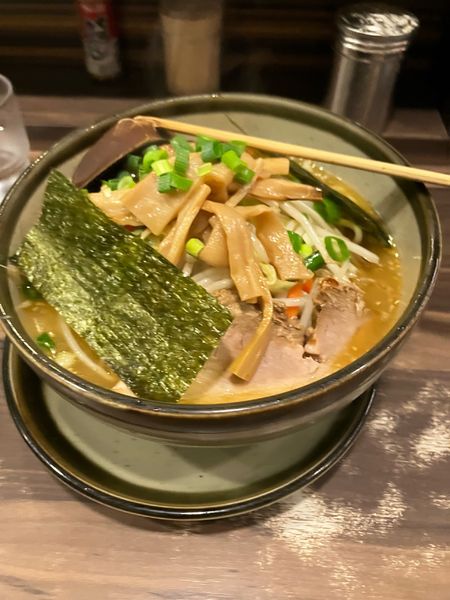 「野菜ラーメン880円」@長洲屋の写真