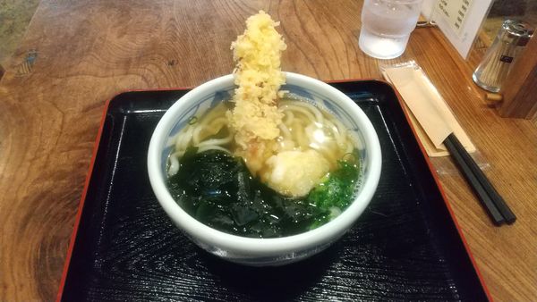 「わか竹830円」@久松うどん はなしょうの写真