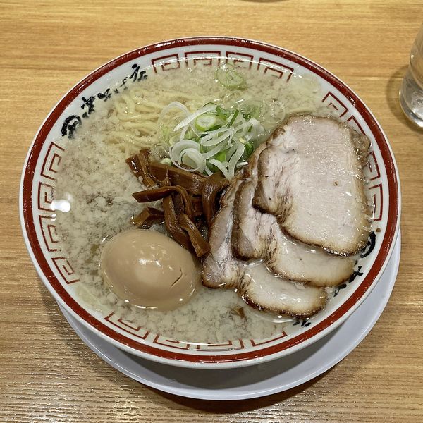 「中華そば（こってり）＋味玉」@中華そば専門 田中そば店 OTEMACHI ONEの写真