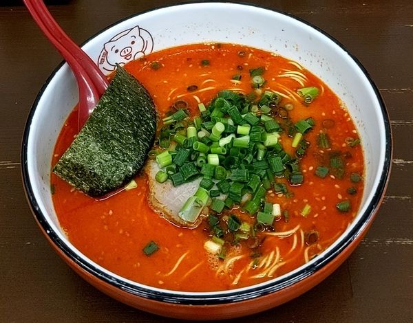 「赤博多ラーメン」@長浜や 赤羽店の写真