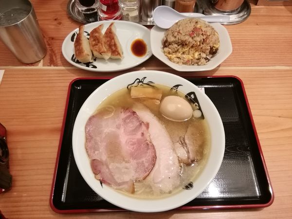 「特製中華そば塩(並)(1280円)」@松戸中華そば 富田食堂 東千葉店の写真