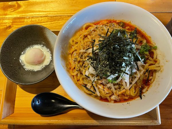 「汁なし担々麺」@らぁ麺 一帆の写真