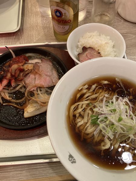 「福籠セット、炙焼豚、醤油」@福籠叉焼の写真