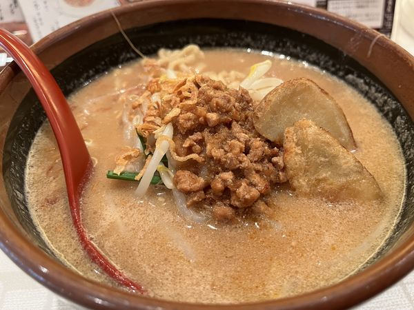 「北海道味噌ラーメン」@みそ屋 田所商店 WBG店の写真
