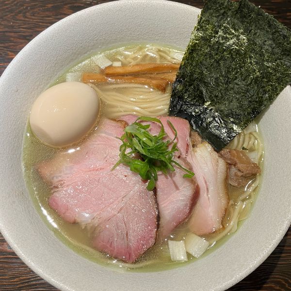 「特製中華蕎麦 塩1250円」@中華蕎麦 柳の写真