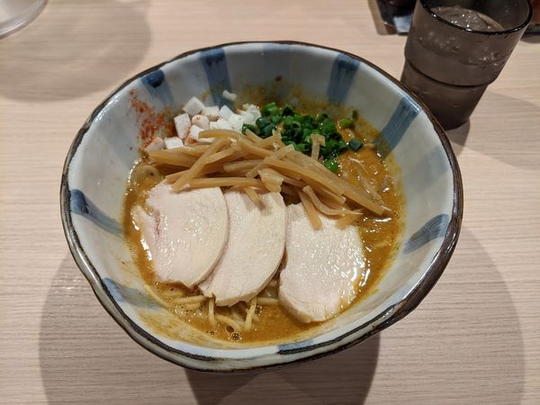 「カレーラーメン」@麺屋 さん田の写真