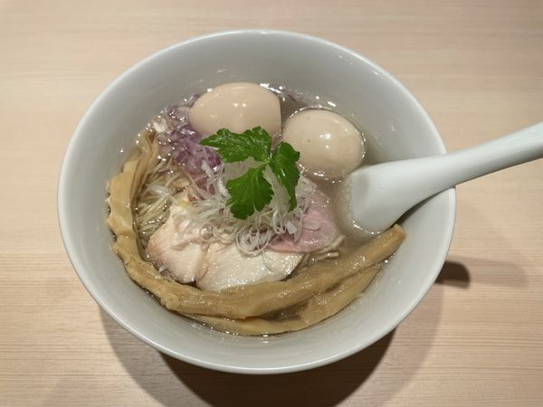 「特製塩らぁ麺」@麺屋みや田の写真