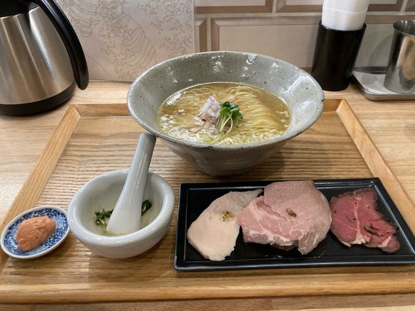 「特製潮ラーメン」@だしかのの写真