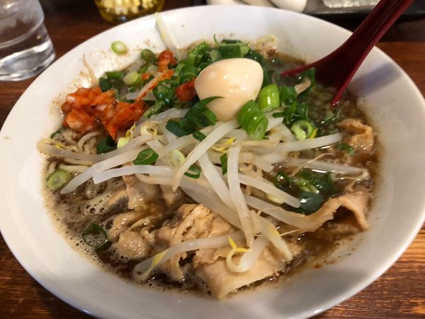 「さんまカレーラーメン」@らーめん ふじもとの写真