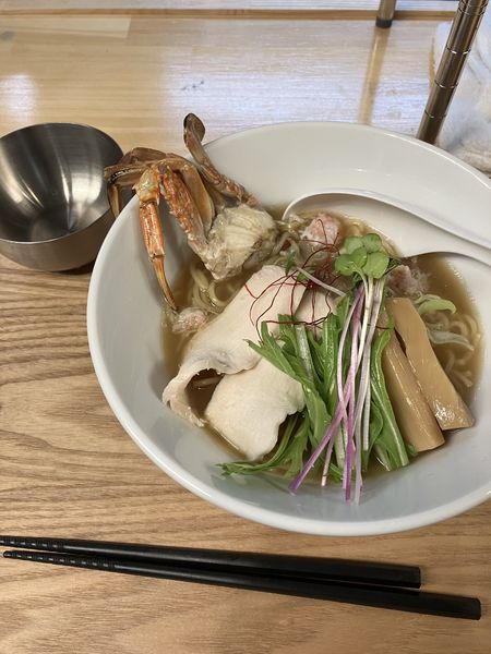 「蟹みそ中華そば」@麺や 響の写真