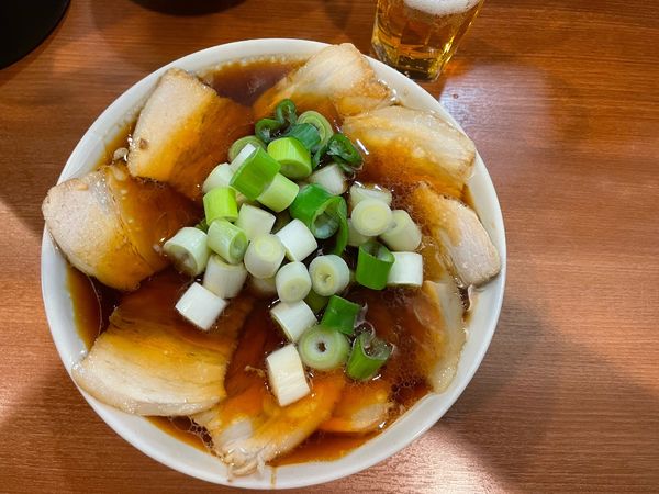 「チャーシュー中華そば　ねぎ」@濃厚中華そば 佐とうの写真