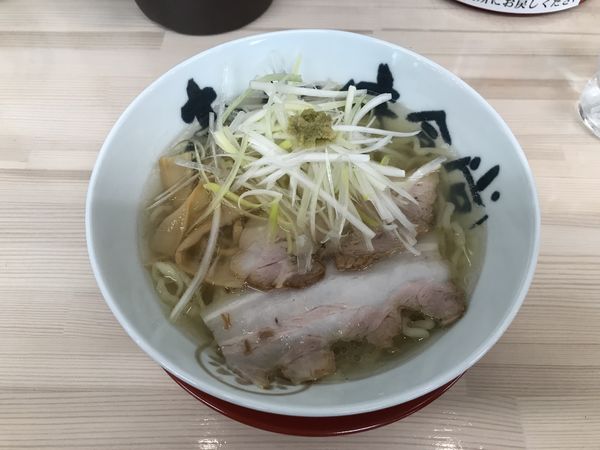 「山葵潮ラーメン」@あじ庵食堂の写真