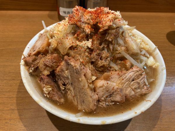 「ラーメン並300g(全マシ)¥1000」@ラーメン 池田屋 高田馬場店の写真