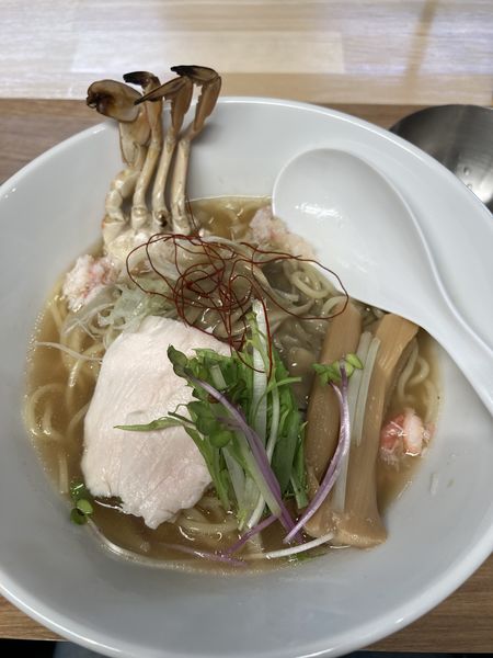 「蟹みそ中華そば」@麺や 響の写真