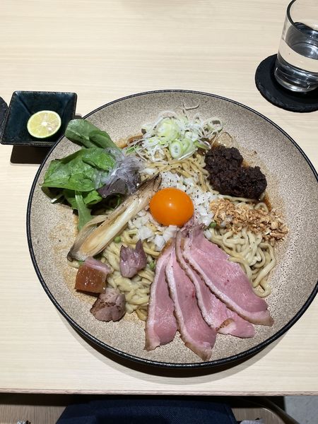 「紀州鳥まぜそば」@鴨中華そば 楓の写真