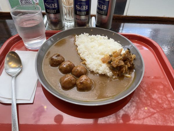 「復刻王様カレー650円」@カレーの王様 市ヶ谷店の写真