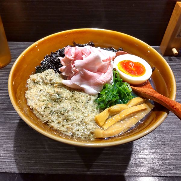 「特製牡蠣塩（￥1,000）」@中華蕎麦 無冠の写真