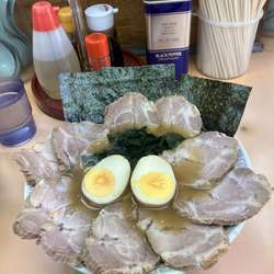 ダブルチャーシュー麺　ライス