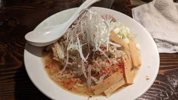 「味噌らーめん　かため」@天虎の写真