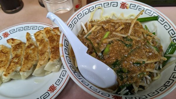 「ジャージャーメン　焼餃子」@十番の写真