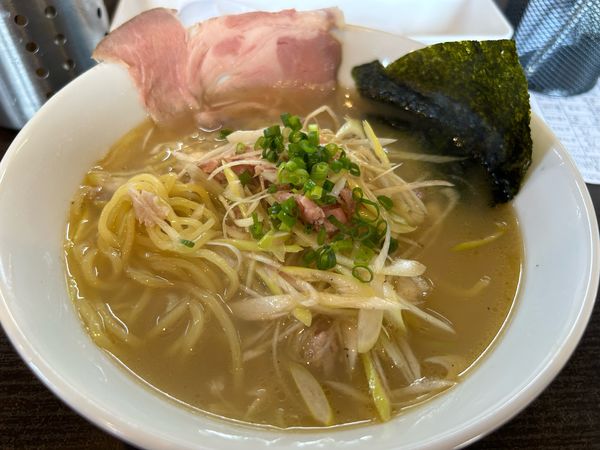 「店長オススメ(ネギ塩)1000円」@麺屋 黒源の写真